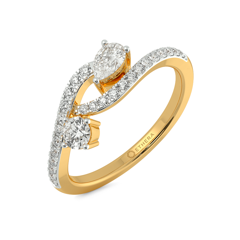 Embrace Curve Ring | Ethera Diamonds